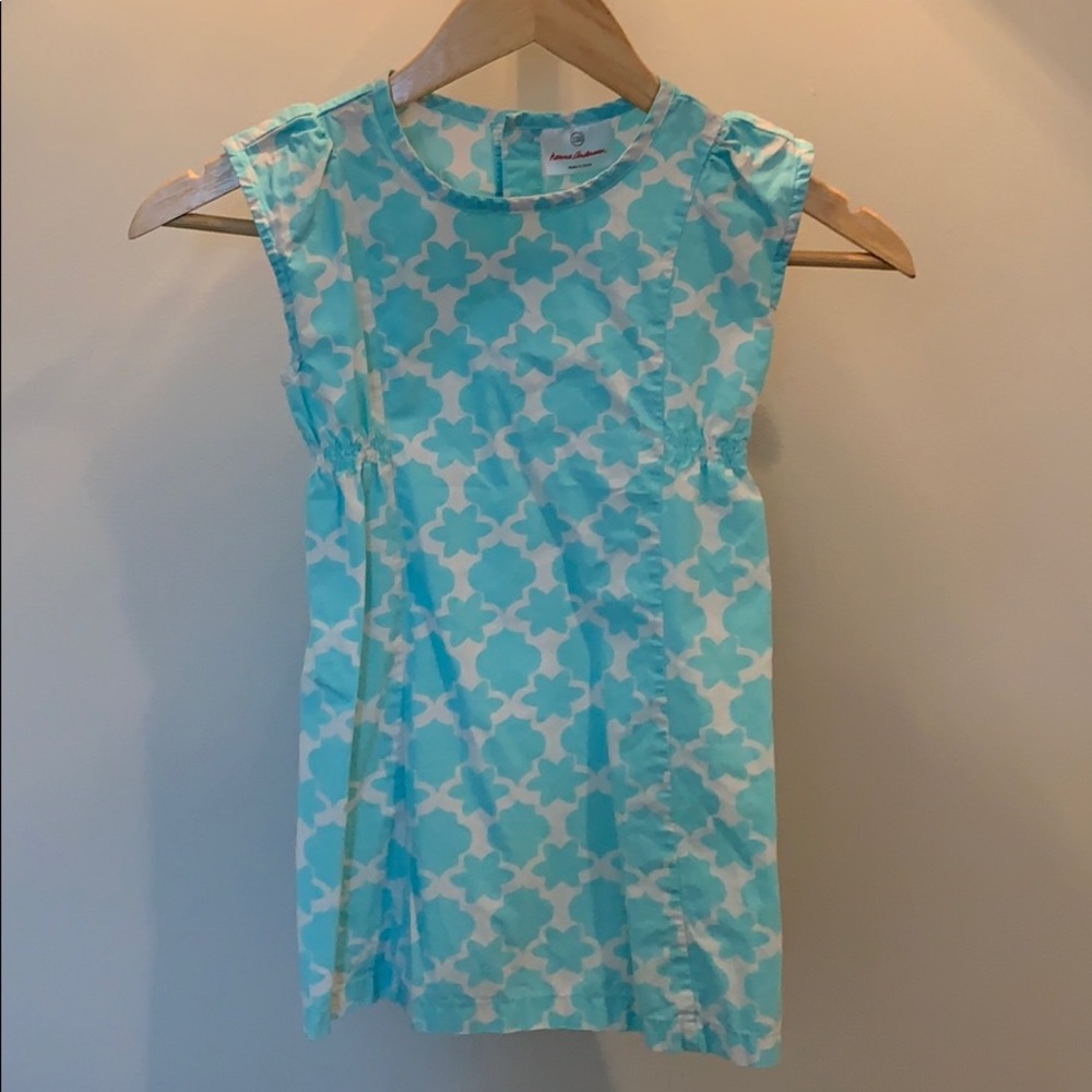 Hanna Andersson Blue and white sundress